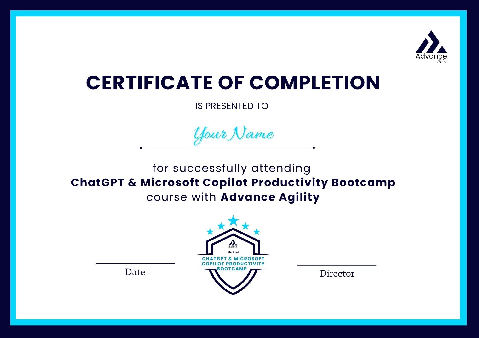 ChatGPT & Microsoft Copilot Productivity Bootcamp