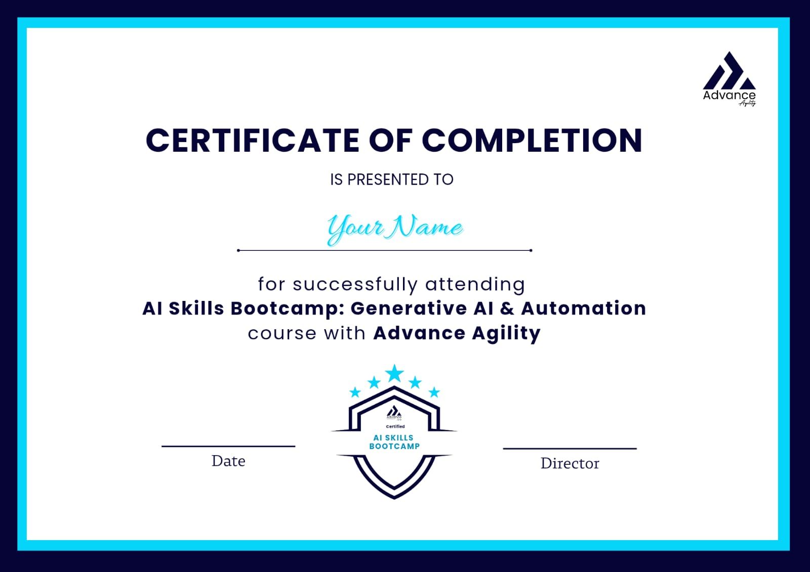 Professional AI & Generative AI Bootcamp (60-Hour Skills Series)