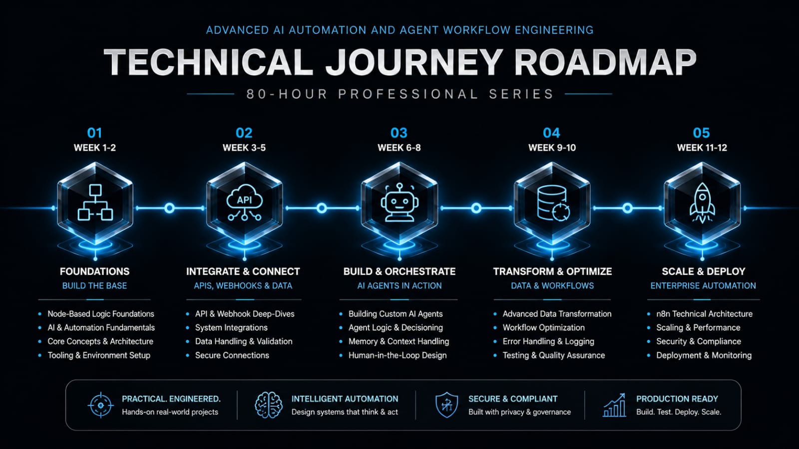 Advanced AI Automation and n8n (80h)