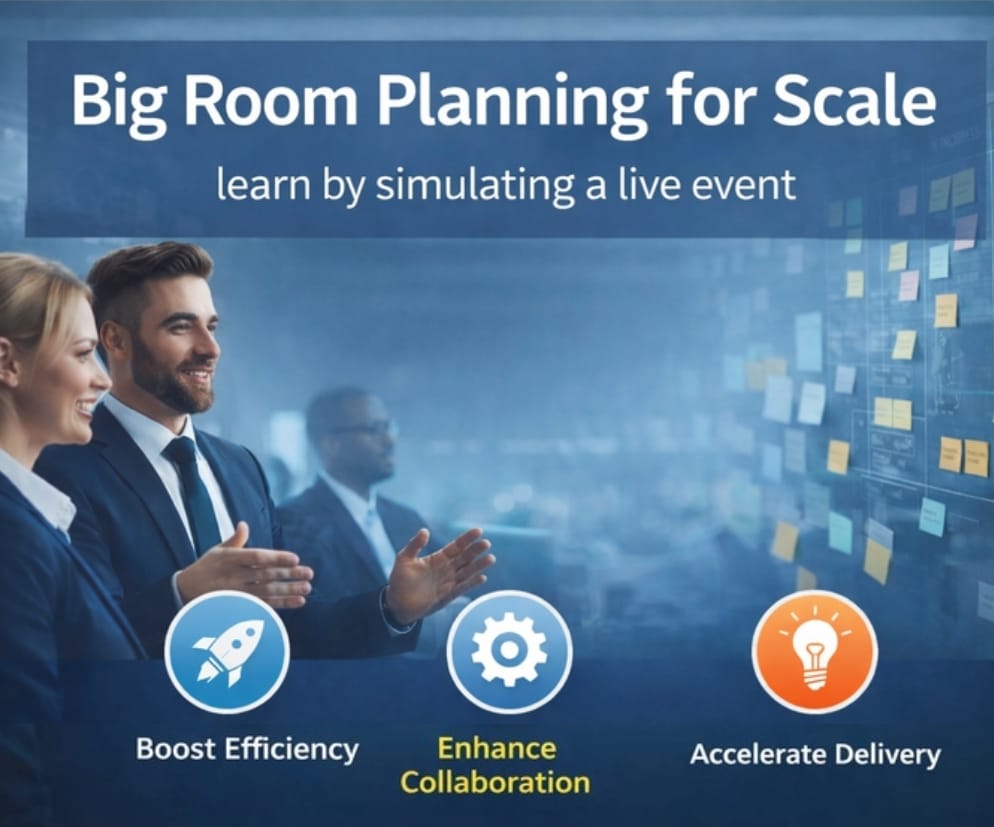 Big Room Planning for Scale: Learn by Simulating a Live Event