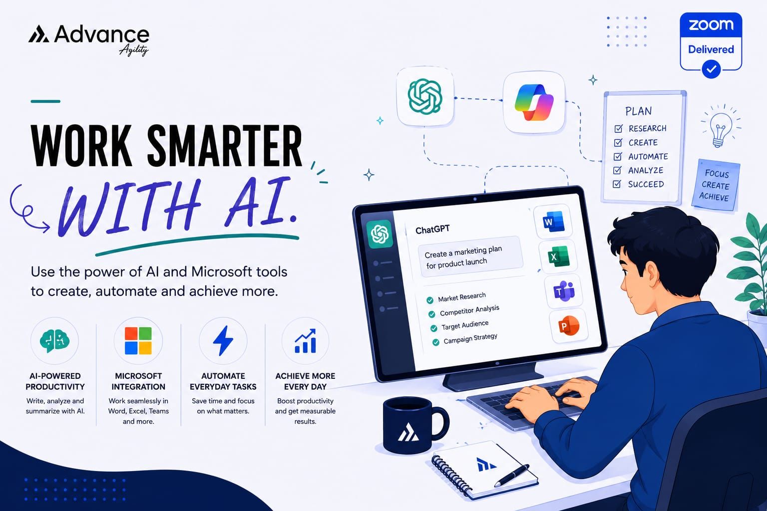 ChatGPT & Microsoft Copilot Productivity Bootcamp