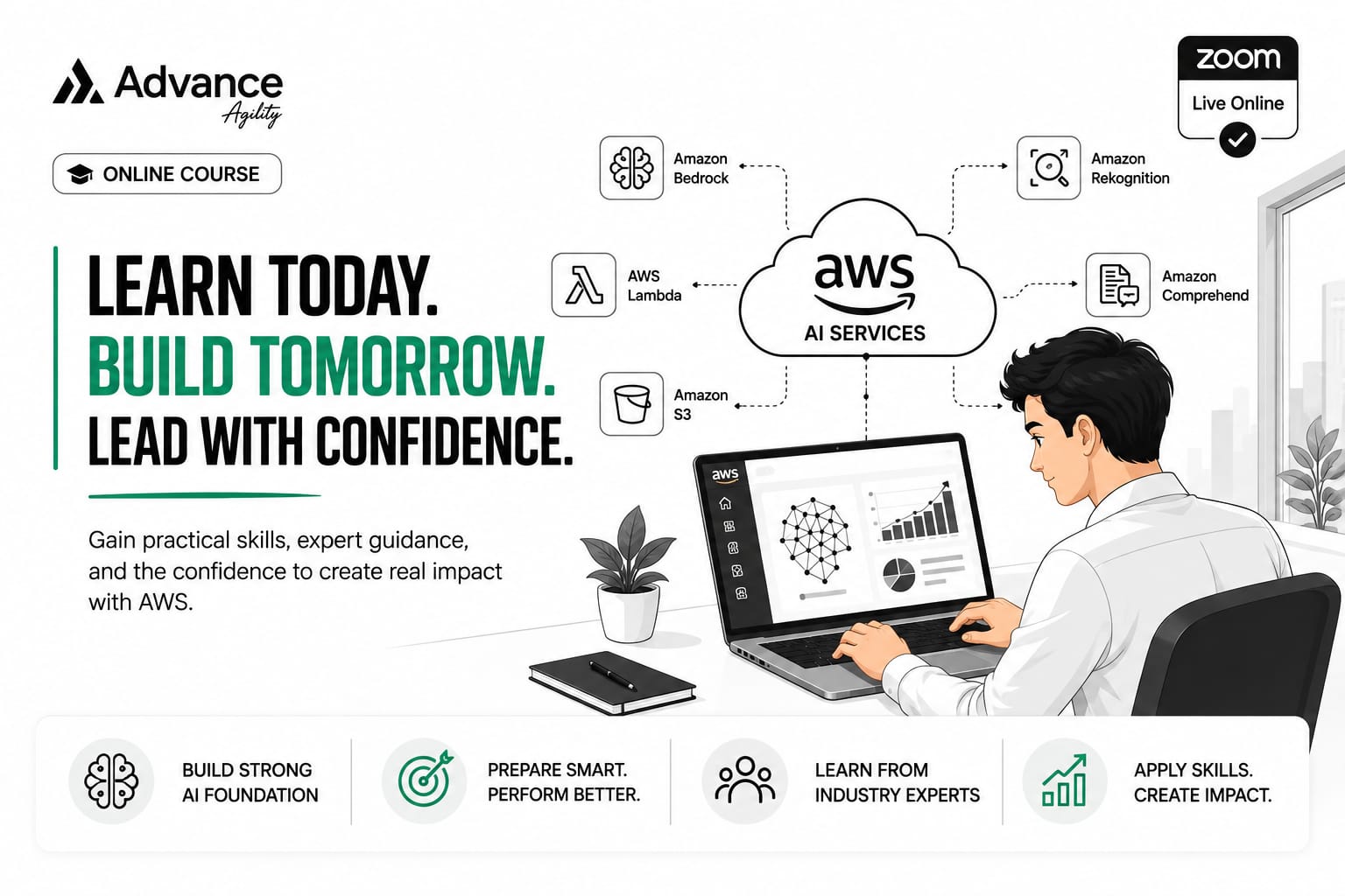 AWS AI Practitioner Certification (AIF-C01) — Exam Prep Bootcamp
