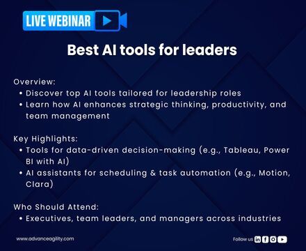 Best AI Tools for Leaders