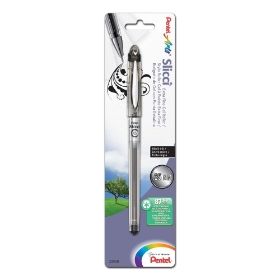 pentel-arts-slicci-025mm-extra-fine-gel-pen-black-ink-1-pk