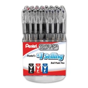 rsvp-ballpoint-pen-07mm-fine-line-spinner-display-60-pieces