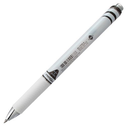 energel-pearl-retractable-liquid-gel-pen-07mm-metal-tip-medium-line-pink-inkviolet-ink-2-pk