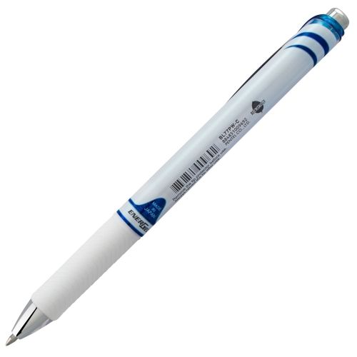 energel-pearl-retractable-liquid-gel-pen-07mm-metal-tip-medium-line-pink-inkviolet-ink-2-pk