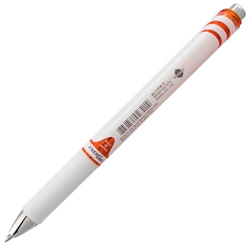 energel-pearl-retractable-liquid-gel-pen-07mm-metal-tip-medium-line-pink-inkviolet-ink-2-pk