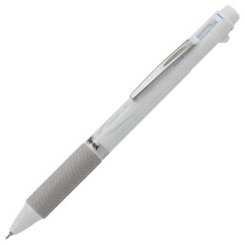 energel-3-multi-function-3-ink-gel-pen-05mm-fine-line-blackredblue-ink-assorted-barrels-1-pk
