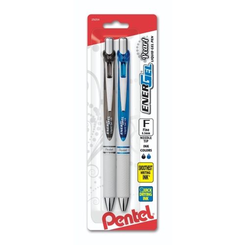 energel-pearl-retractable-05mm-needle-tip-fine-line-blackblue-ink-2-pk