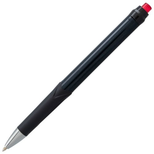 glidewrite-signature-ballpoint-pen-black-barrel-10mm-medium-line-red-ink