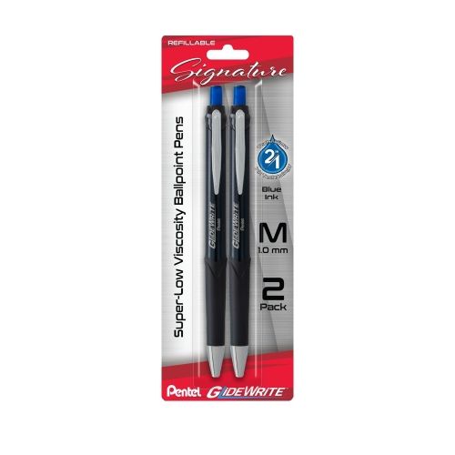 glidewrite-signature-ballpoint-pen-black-barrel-10mm-medium-line-violet-ink