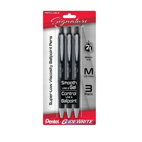 glidewrite-signature-ballpoint-pen-black-barrel-10mm-medium-line-violet-ink