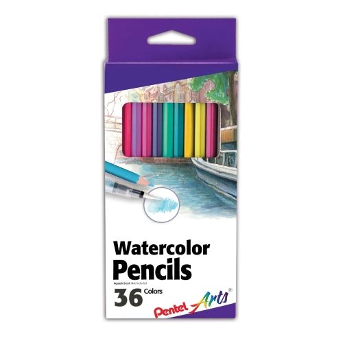 pentel-arts-watercolor-pencil-set-assorted-colors-12-pack