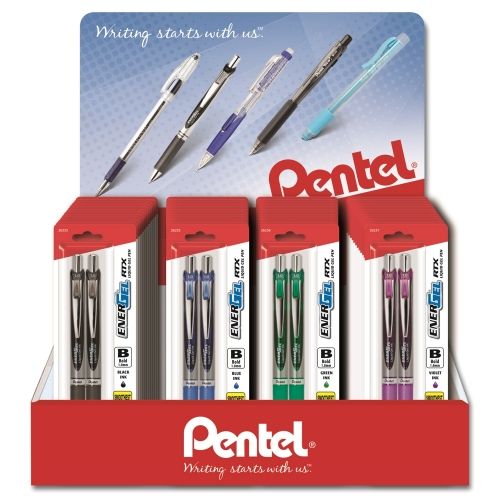 energel-rtx-retractable-liquid-gel-pen-10mm-bold-line-assorted-ink-2-pks-blister-pack-counter-display-48-pieces