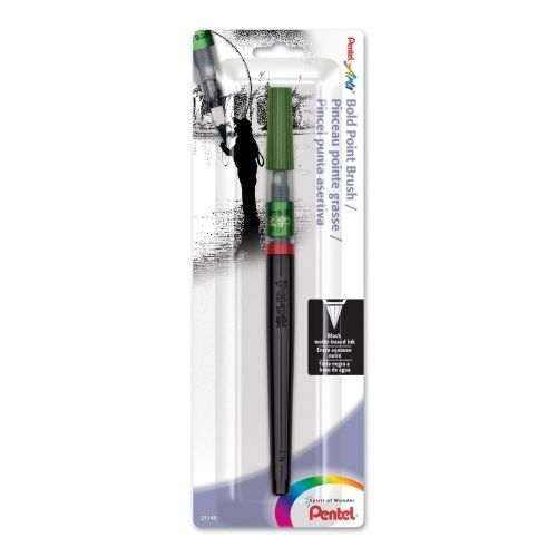 pentel-arts-brush-bold-point-black-ink-1-pk