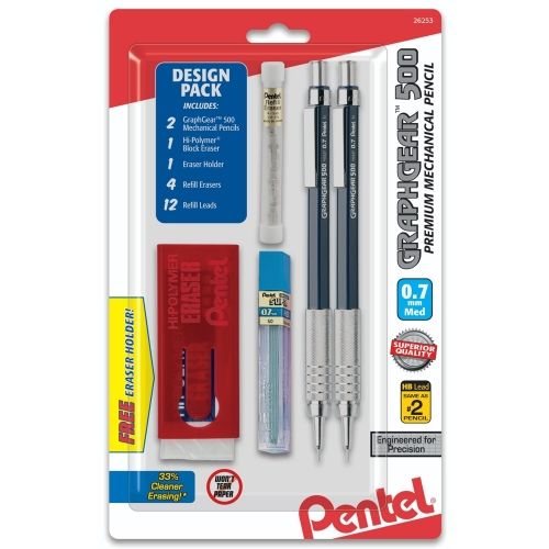 graphgear-500-automatic-drafting-pencil-09mm-gray-barrel