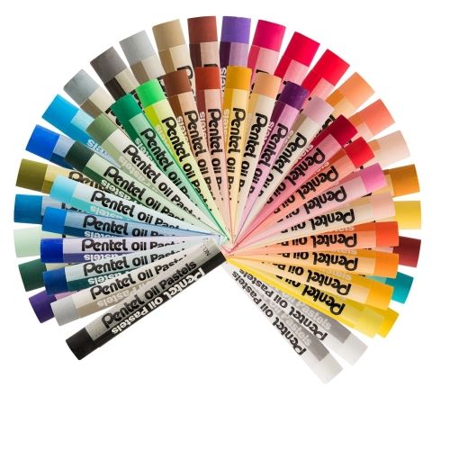pentel-arts-oil-pastels-12-color-set