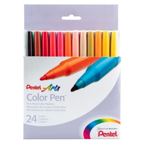 pentel-arts-color-pen-12-color-set