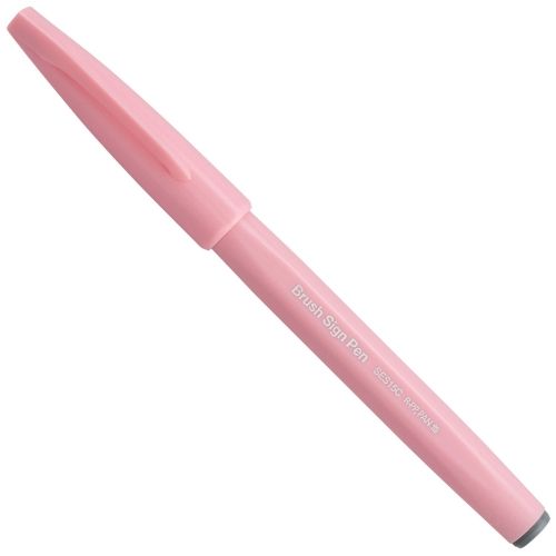 pentel-arts-sign-pen-brush-tip-assorted-colors-cad2d3v2p2b2n2e2s2s3kp3-12-pk-plastic-box