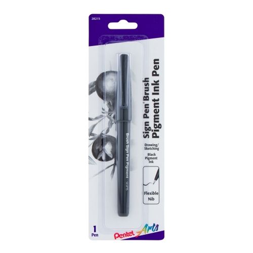 pentel-arts-sign-pen-brush-black-pigment-ink-1-pk