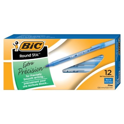 round-stic-xtra-precision-fine-point-08mm-dozen-box-2