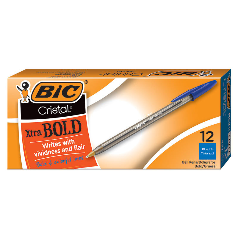 Bic Velocity Bold Retractable Ballpoint Pen, Bold Point | Meses sin