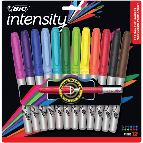 bic-intensity-permanent-marker-ultra-fine-point-5-pack-blister-calm-assortment