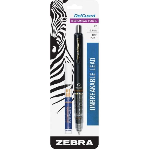 delguard-mechanical-pencil-05mm-black-1pk-with-bonus-lead