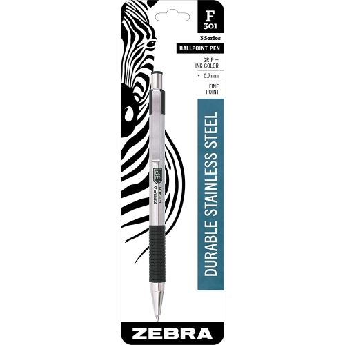 f-301-retractable-ballpoint-07mm-assorted-1pk