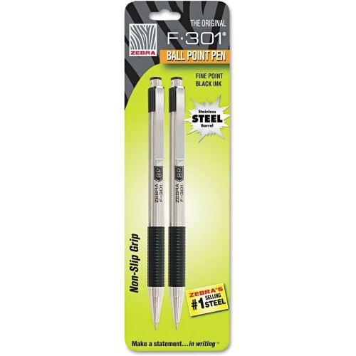 f-301-retractable-ballpoint-07mm-assorted-1pk