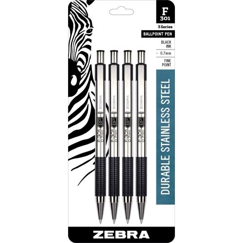 f-301-retractable-ballpoint-07mm-assorted-1pk