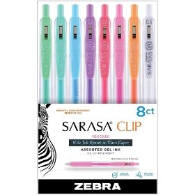 sarasa-clip-milk-05mm-assorted-8-pack
