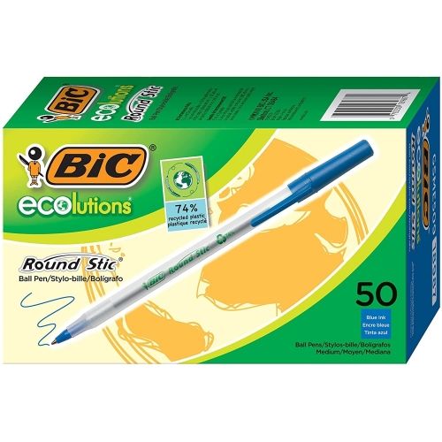 bic-ecolutions-clic-stic-medium-point-10mm-dozen-box