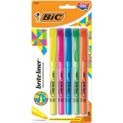 brite-liner-highlighter-pocket-chisel-tip-dozen-box