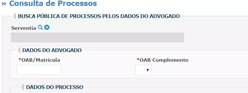 consulta processual go consulta processual go