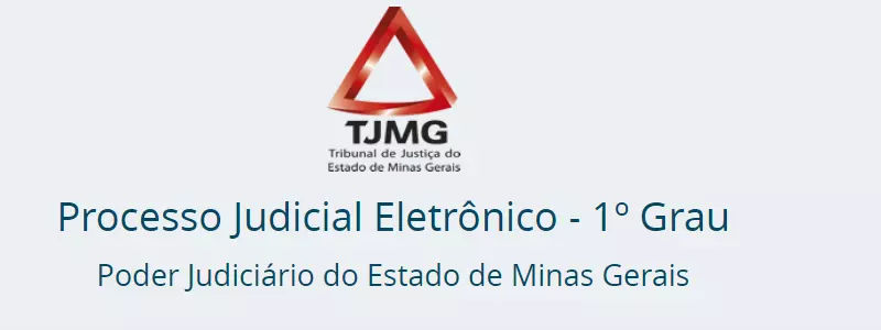 TJMG Pje 1 Grau TJMG Pje 1 Grau