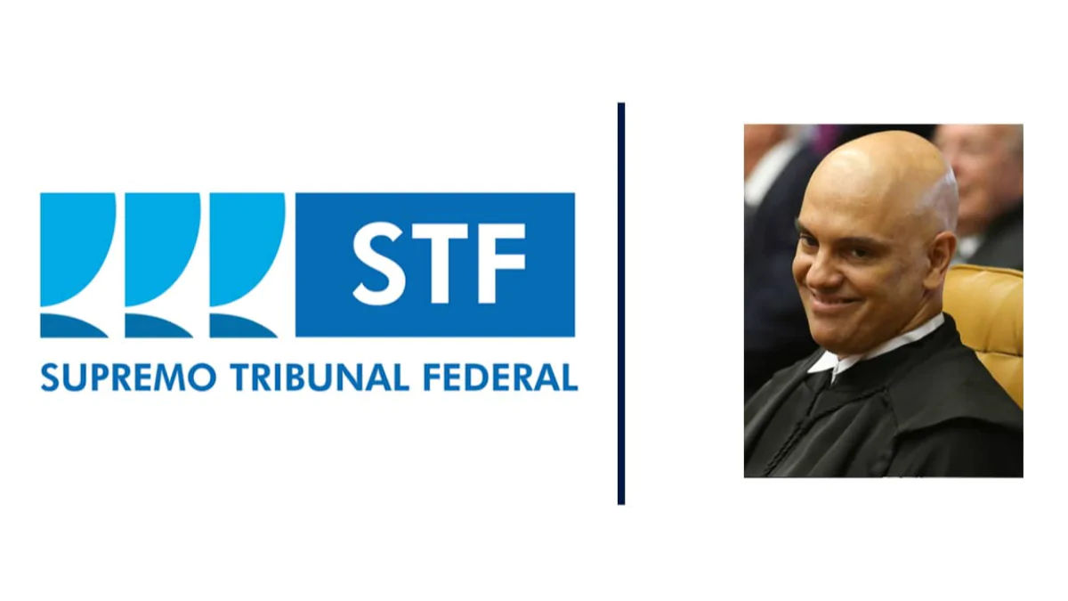 Alexandre de Moraes de terno e sorrindo