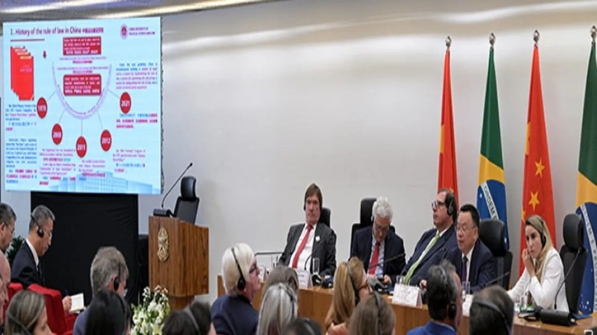 STJ promove encontro histórico entre Brasil e China sobre IA e meio ambiente