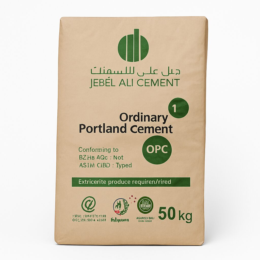 OPC - Fujairah Cement 50kg Bag UAE