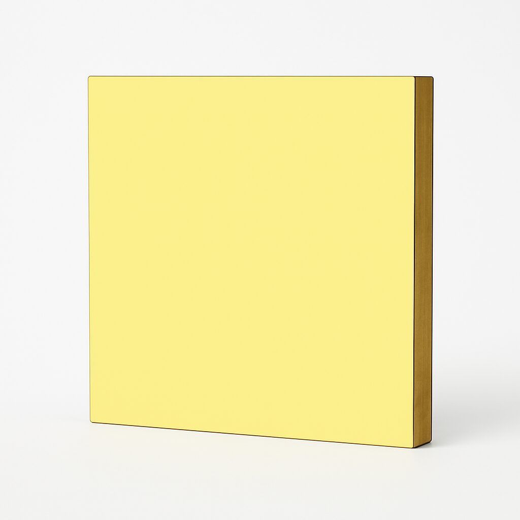 Melamine MDF Sheet - yellow UAE