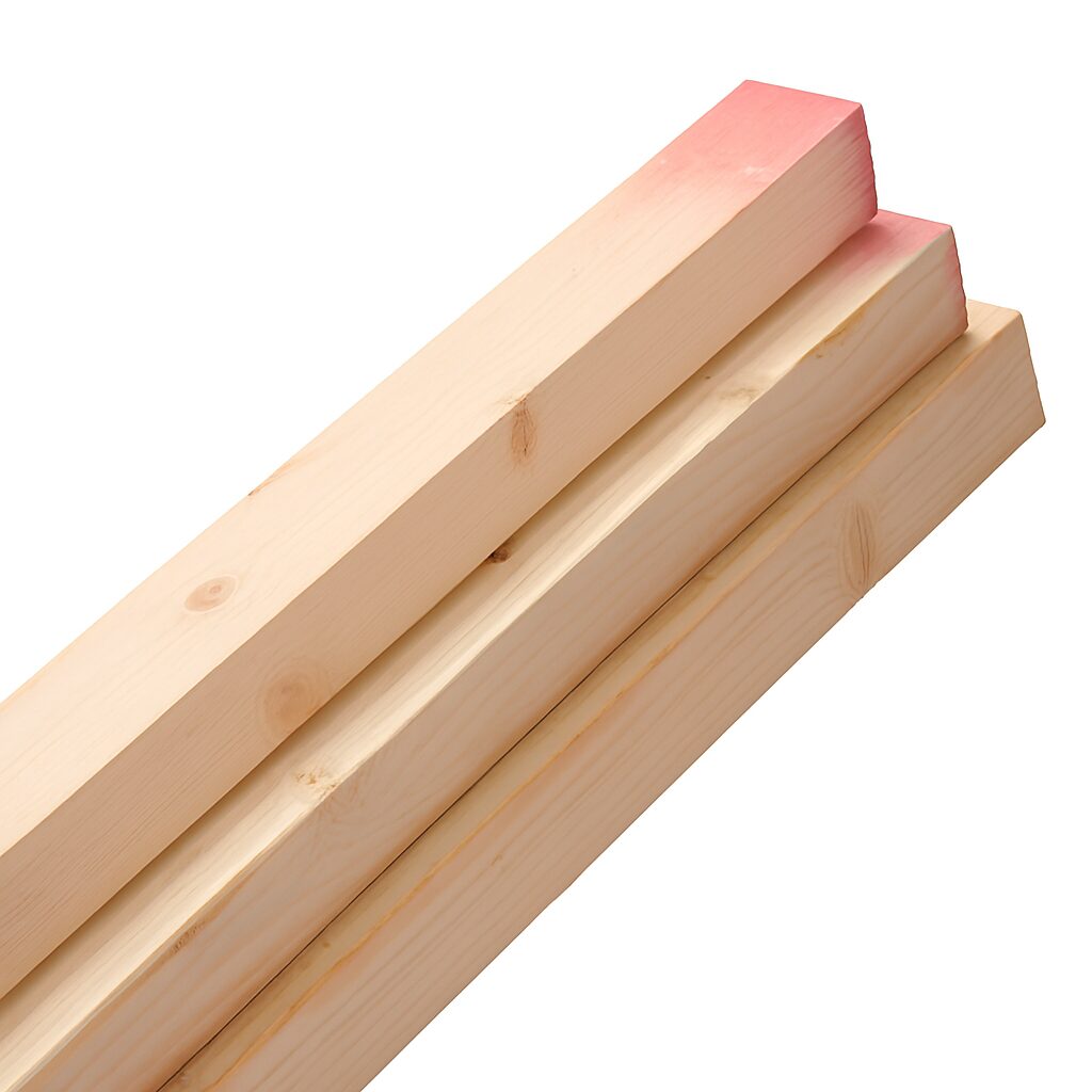 Romanian Whitewood 38mm x 38mm Timber Battens - View 2