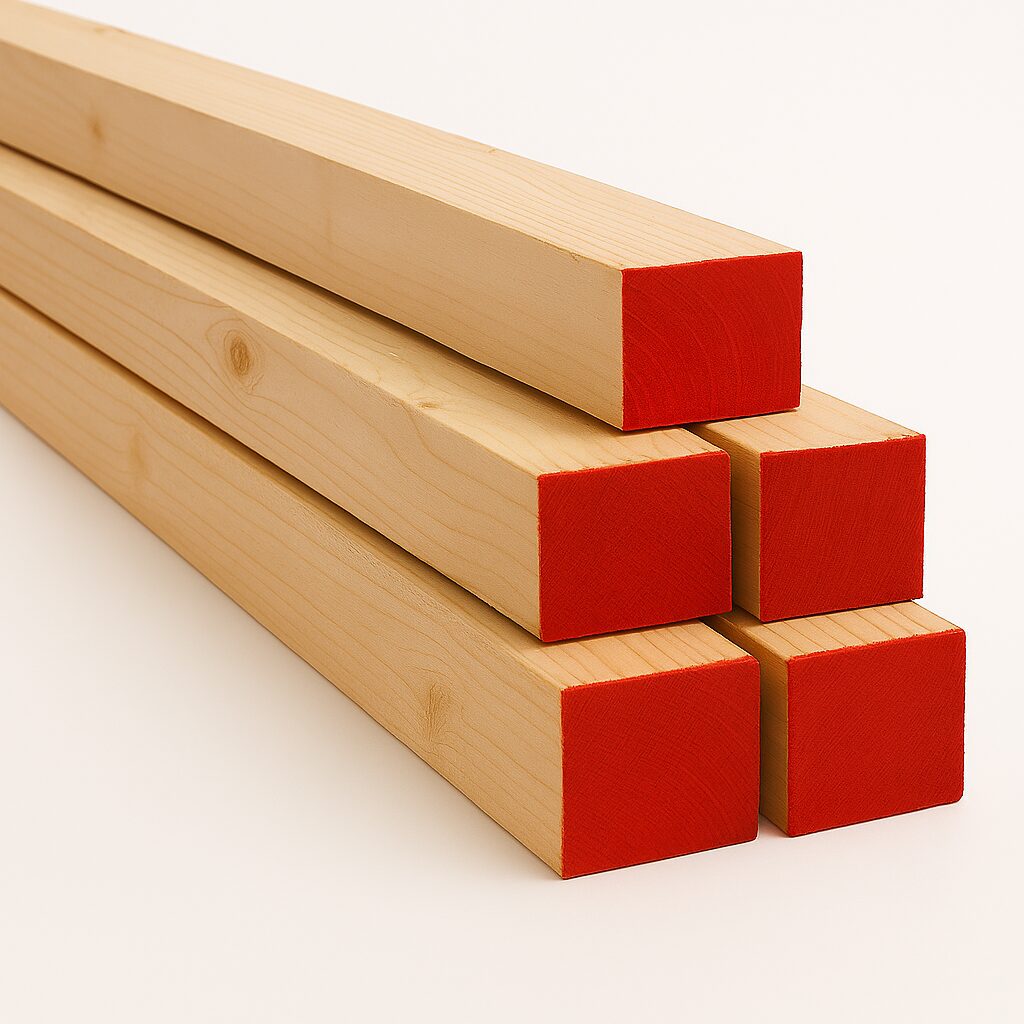 Romanian Whitewood 78mm x 78mm Timber Plank