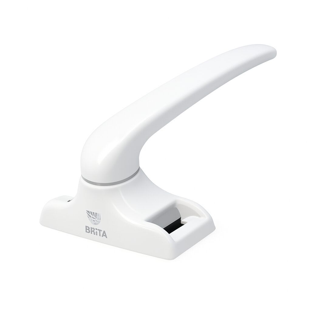 Aluminium Door Handle White 6"