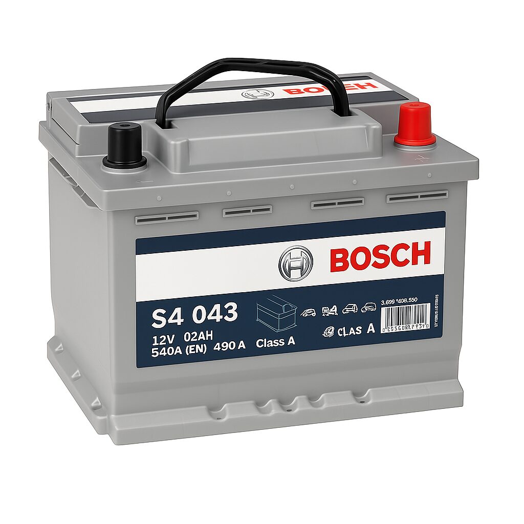 Bosch DIN S3 12V 62AH 540A Car Battery