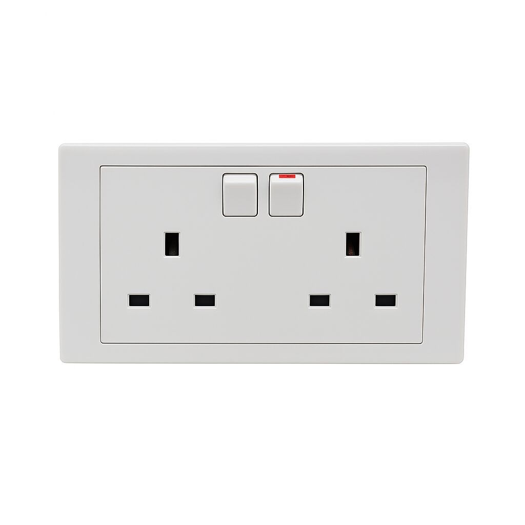 Schneider Electric GWP3020 13A Double Socket