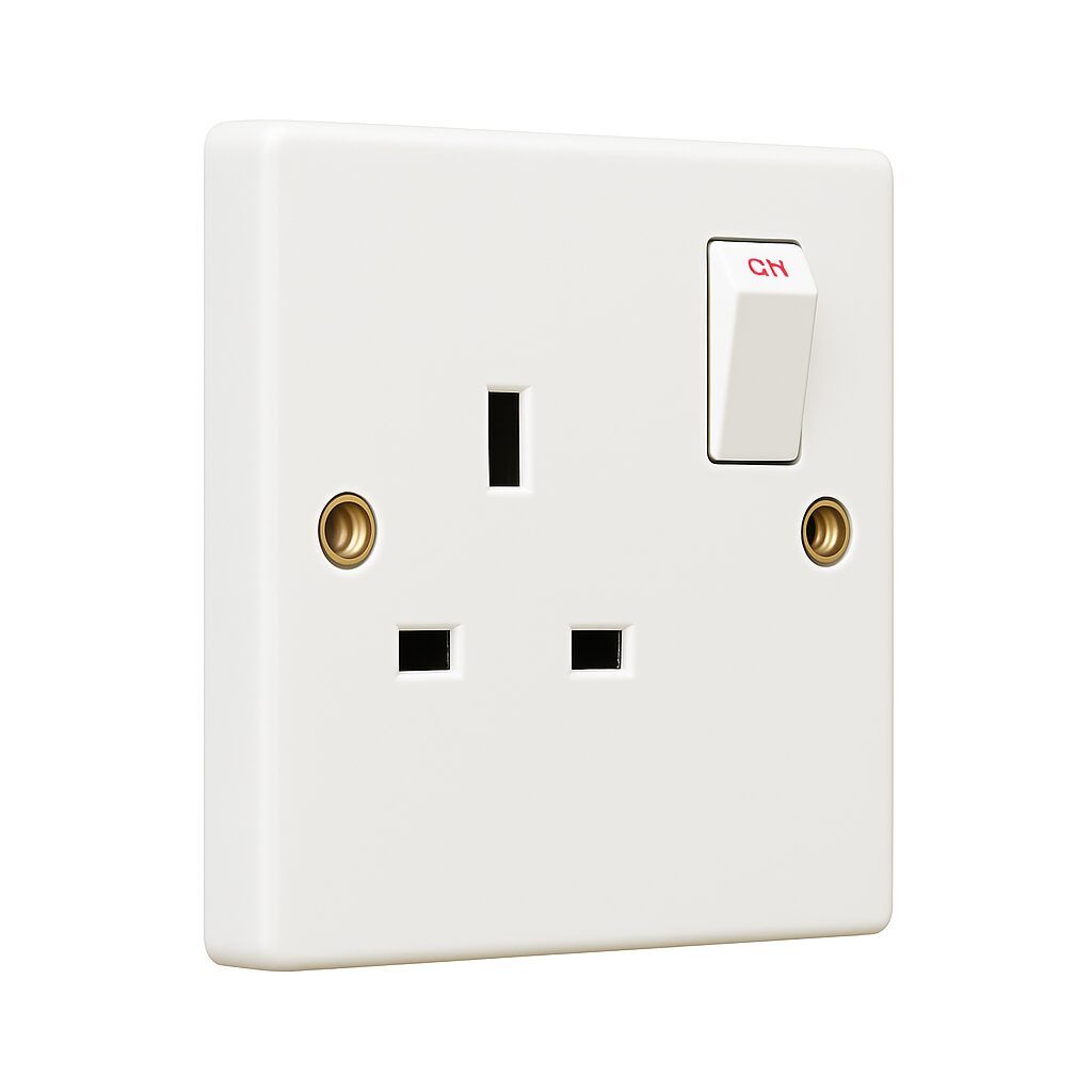 RR 13A Single Socket Outlet - View 2