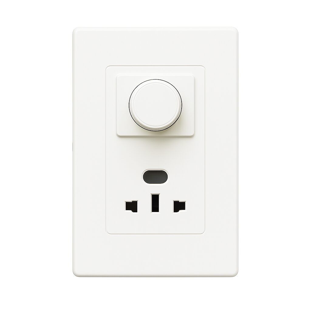 Veto Shaver Socket with Dual USB Charging Ports - View 2