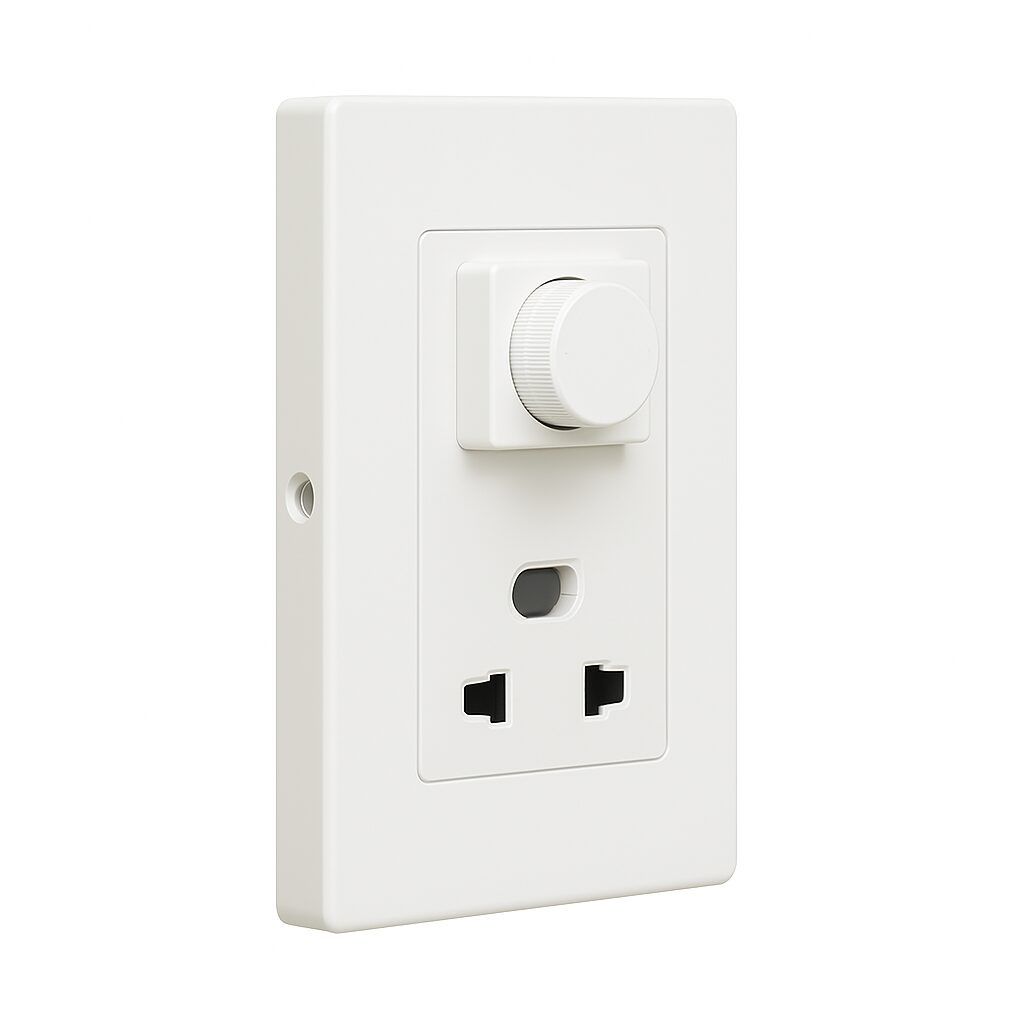 Veto Shaver Socket with Dual USB Charging Ports - View 3