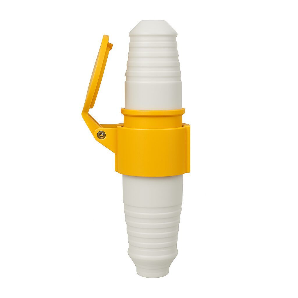 16A 3 Pin Male Female Industrial Socket - 16-a-5pin - View 3